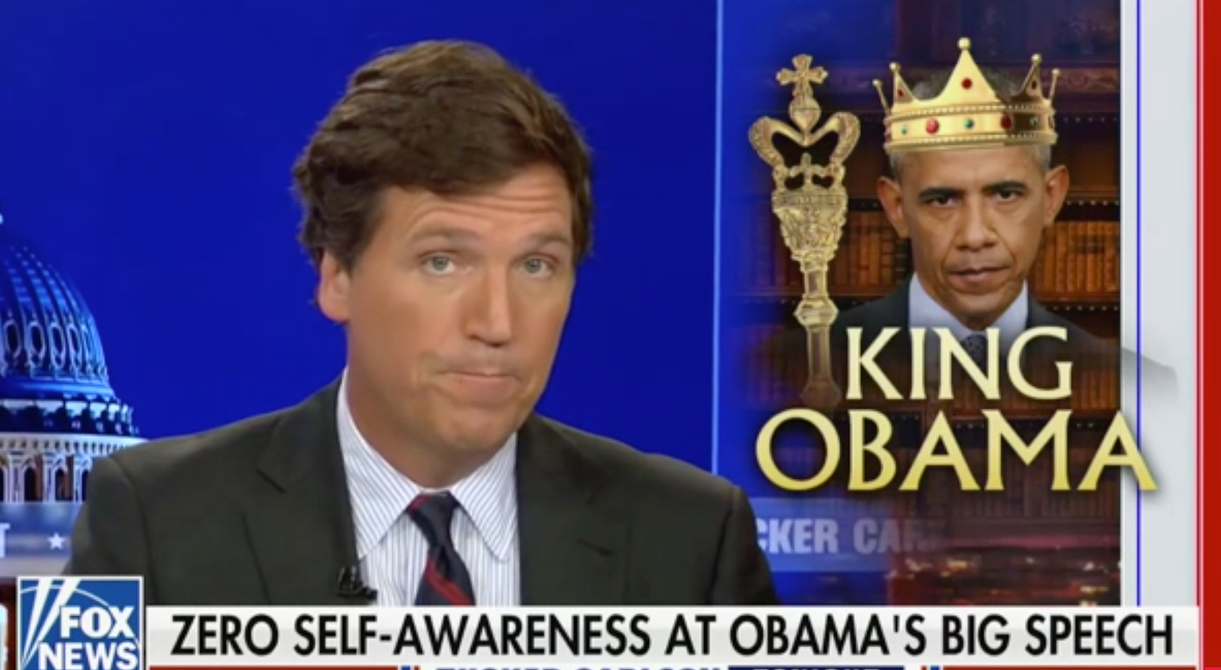 Tucker Carlson Flips Out At Obama: �Full-Blown Fascist Who Hates You� 