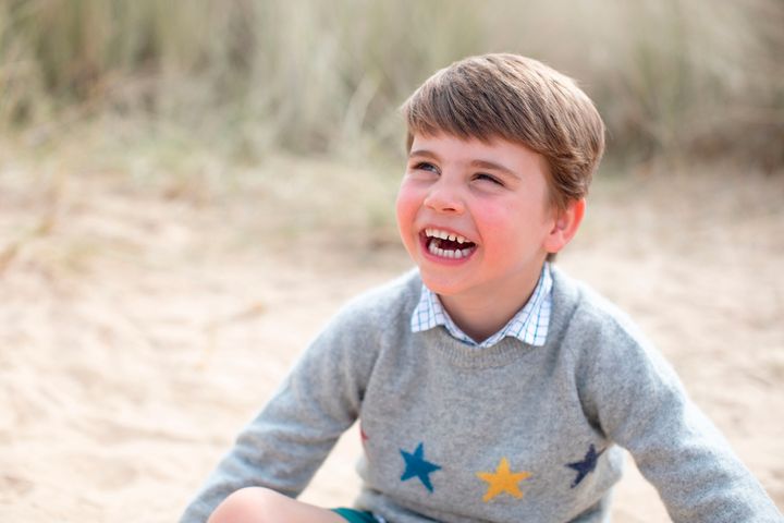 The photograph of Prince Louis was taken earlier this month in Norfolk by his mother, Kate, the Duchess of Cambridge.