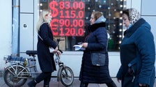  Sanctions Hit Russian Economy, Although Putin Says Otherwise