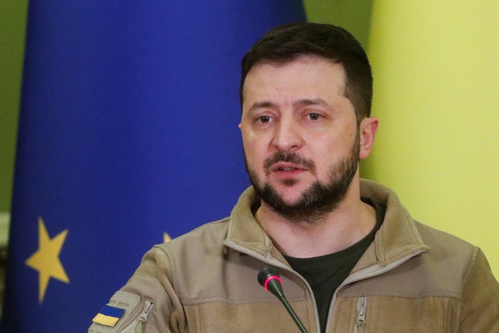 El presidente de Ucrania, VolodÃímir Zelenski.
