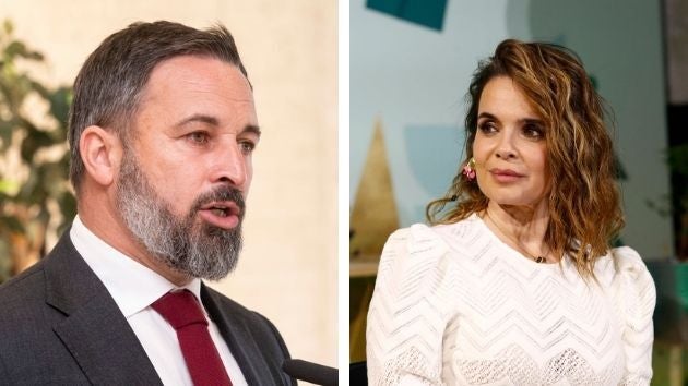 Santiago Abascal y Carme Chaparro.