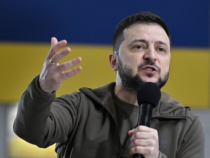 El presidente de Ucrania, Volodimir Zelenski.