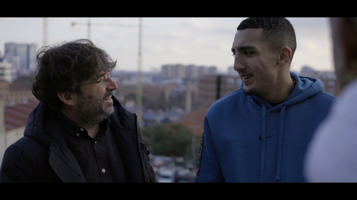 Évole con Morad.