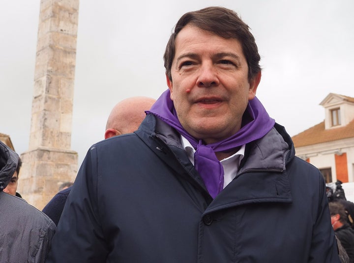 El presidente de la Junta de Castilla y León, Alfonso Fernández Mañueco.