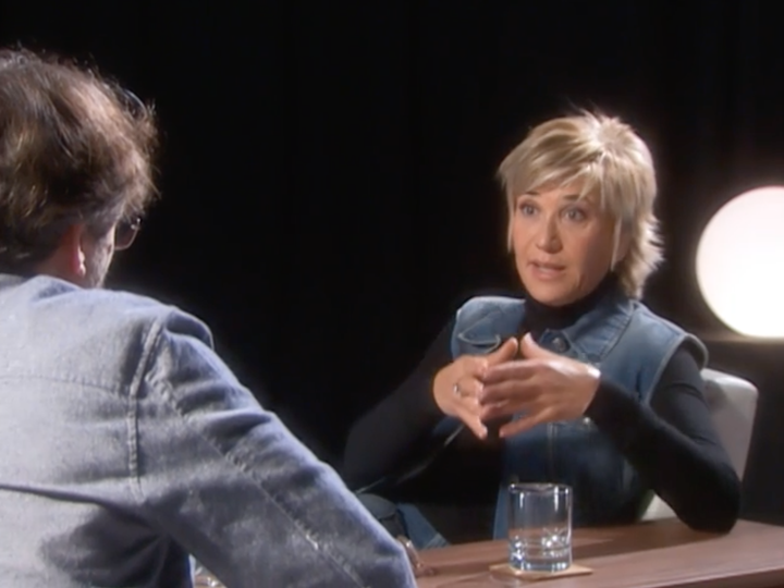 Julia Otero en 'Lo de Évole'.