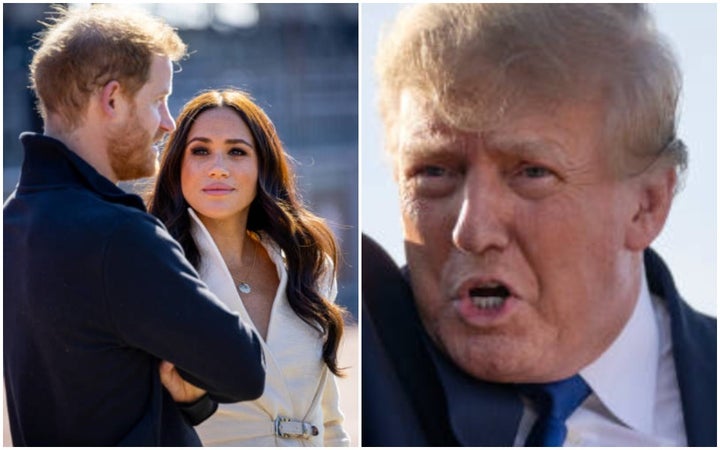 Donald Trump believes the marriage of Prince Harry and Meghan will "end bad."