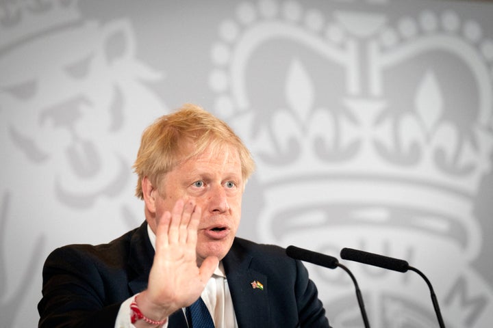 El primer ministro británico, Boris Johnson