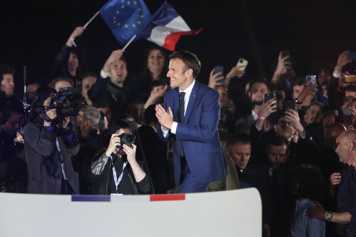 El presidente francés, Emmanuel Macron