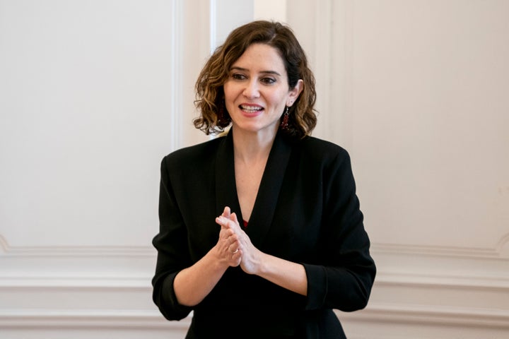 Díaz Ayuso, Isabel, en un acto reciente