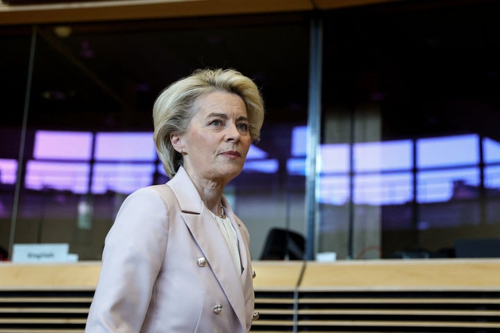 La presidenta de la Comisión Europea, Ursula von der Leyen.