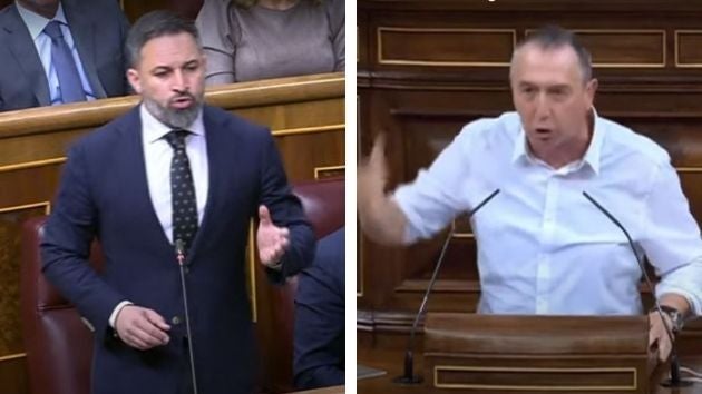 Santiago Abascal y Joan Baldoví.