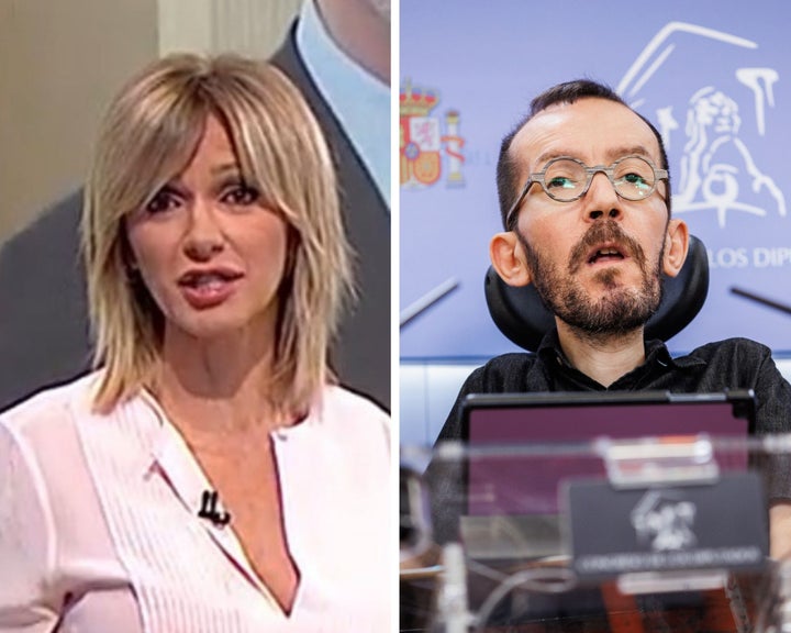 Susanna Griso y Pablo Echenique.