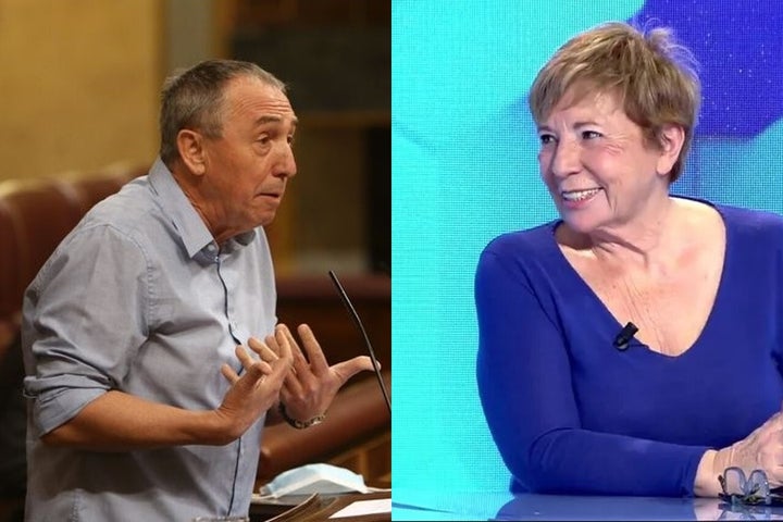 Joan Baldoví y Celia Villalobos.