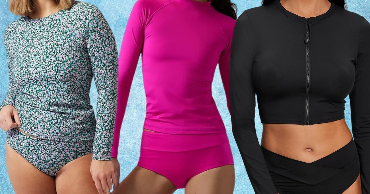 11 Cute Rash Guards For Women That Offer Sun Protection