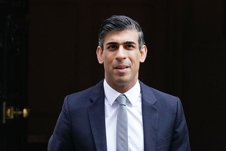 Chancellor of the Exchequer Rishi Sunak leaves 11 Downing Street 