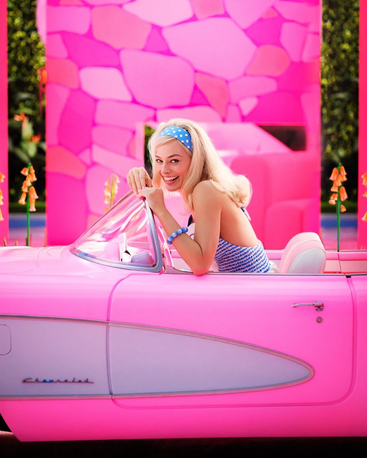 Margot Robbie as Barbie in Warner Bros. Pictures’ “Barbie.”