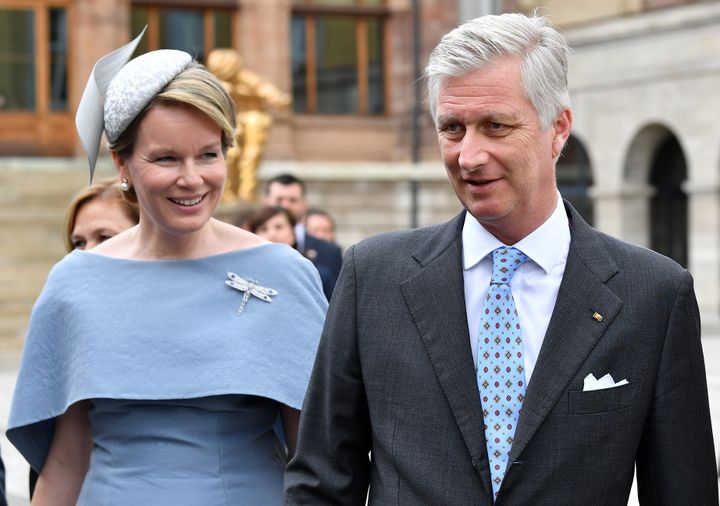 Ο Βασιλιάς Φίλιππος και η Βασίλισσα Ματθίλδη του Βελγίου.