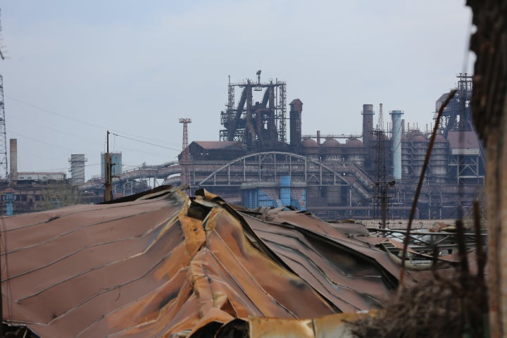 Acería de Mariupol.
