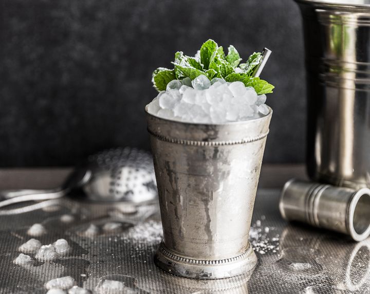 A classic mint julep from Alba Huerta, the owner of Houston's aptly named Julep.