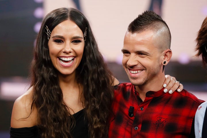 Cristina Pedroche junto a Dabiz Muñoz en 'El Hormiguero' en 2019.