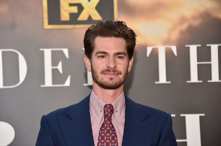 Andrew Garfield at the premiere of his new TV series Under The Banner Of Heaven