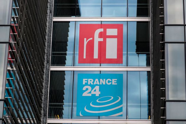 Le siège de France Medias Monde, la maison-mère de RFI et France 24 à Issy-les-Moulineaux (Hauts-de-Seine), le 9 avril 2019. 