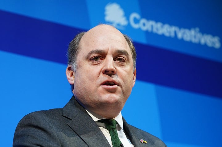 El ministro de Defensa de Reino Unido, Ben Wallace.
