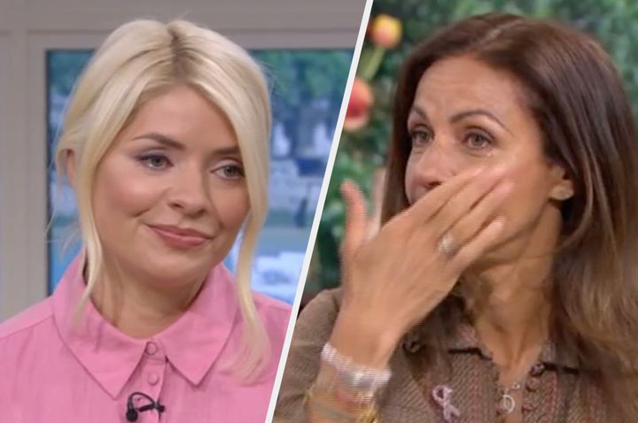 (L-R) Holly Willoughby and Julia Bradbury