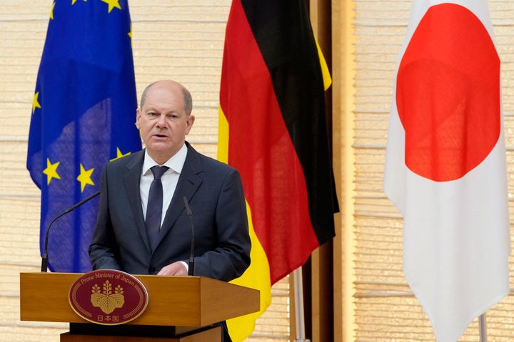 El canciller alemán, Olaf Scholz