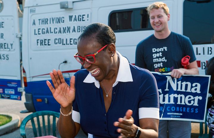 Progressive Nina Turner is up for a rematch against Rep. Shontel Brown (D-Ohio). 