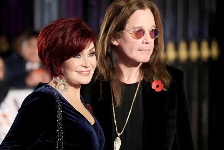 Sharon with husband Ozzy in 2017