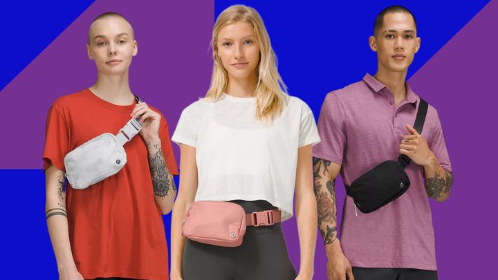 Unisex Mini Belt Bag with Adjustable Strap, Crossbody Fanny Pack for  Traveling (Pink) 