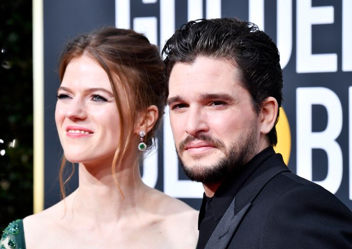 "Game of Thrones" stars Rose Leslie and Kit Harington married in 2018.