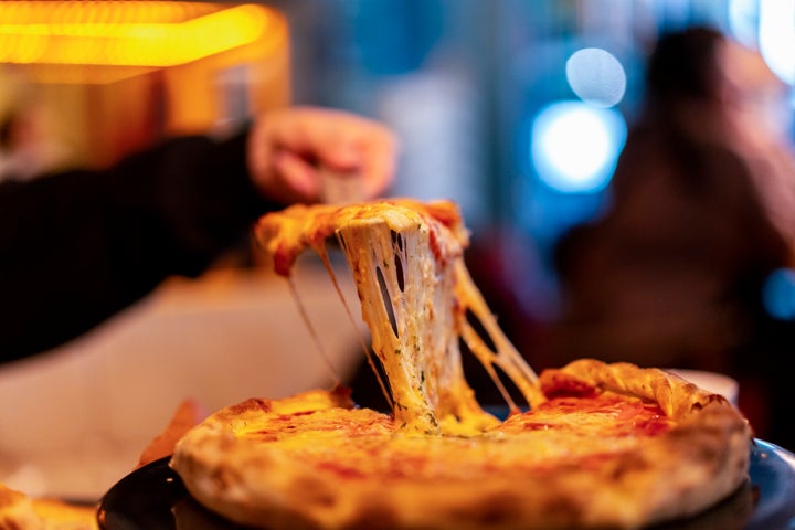 Imagen de recurso de una pizza.