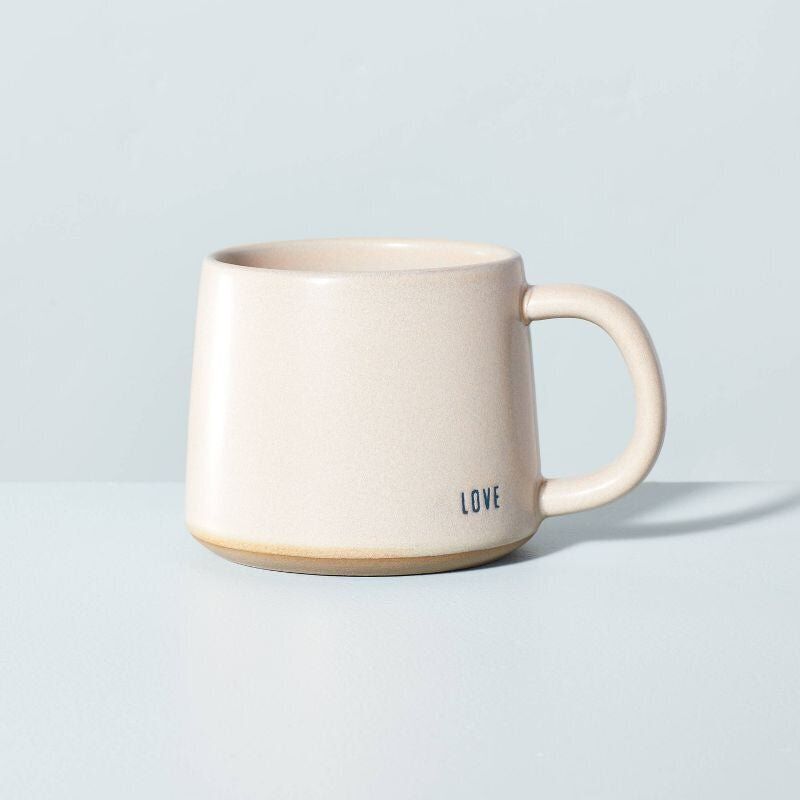 Mainstays Glazed White Stoneware 12 - Ounces Mug
