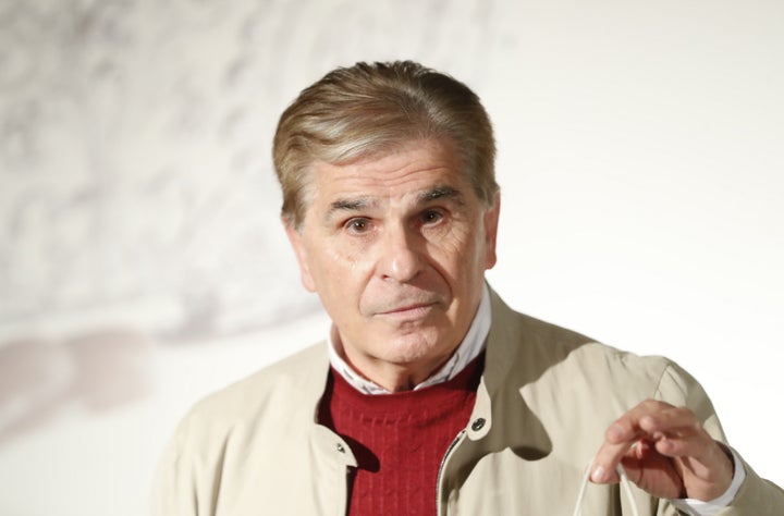 El periodista Pedro Ruiz en la premiere de 'El Joyero de la Reina'.