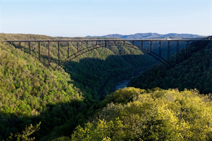 Lewisburg is just about an hour drive away from the New River Gorge National Park and Preserve, a national park where you can go whitewater rafting and more.