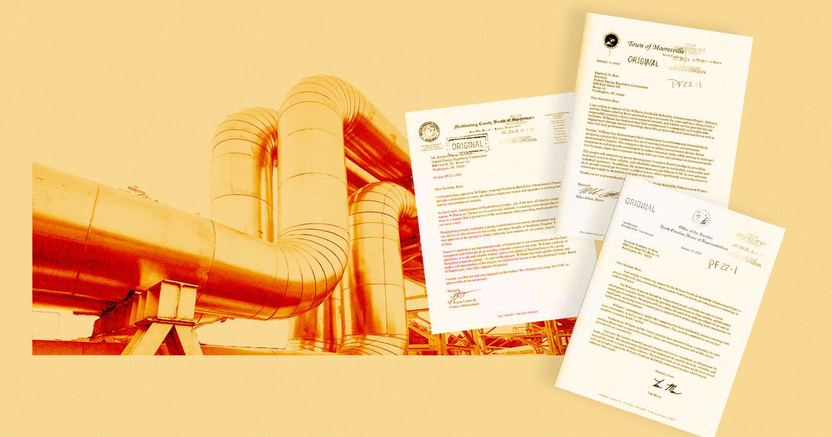 Gas Giants Have Been Ghostwriting Letters Of Support From Elected Officials