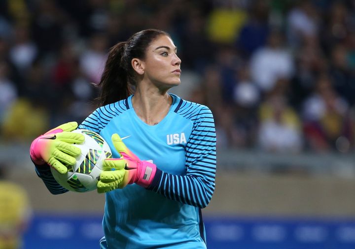 Former U.S. Women’s National Team star goalkeeper Hope Solo was arrested after police say she was found passed out behind the wheel of a vehicle in North Carolina with her two children inside. 