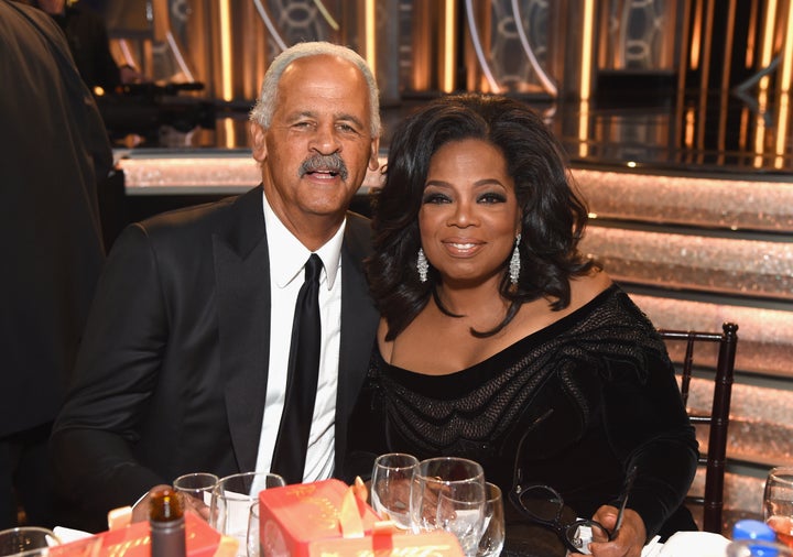 Stedman Graham and Oprah Winfrey in 2018.