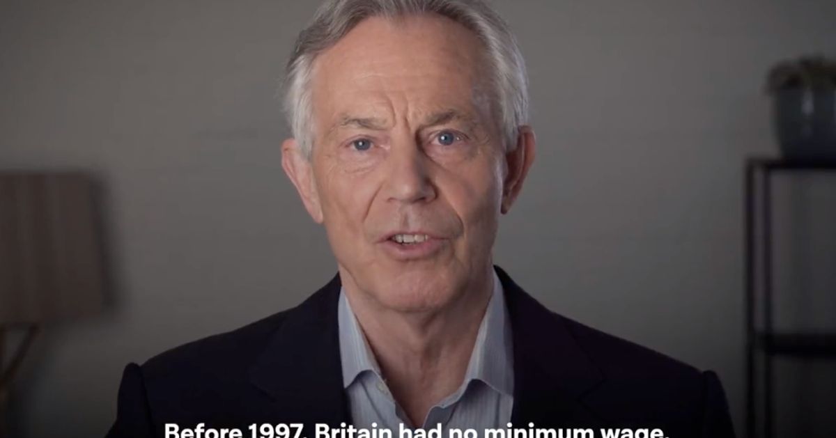 Labour Use Tony Blair In Election Video Marking 25 Years Since His