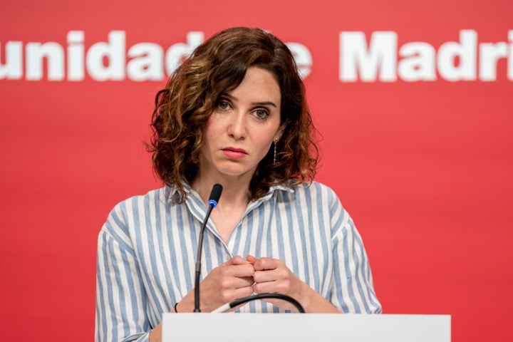 Isabel Díaz Ayuso, presidenta de la Comunidad de Madrid.