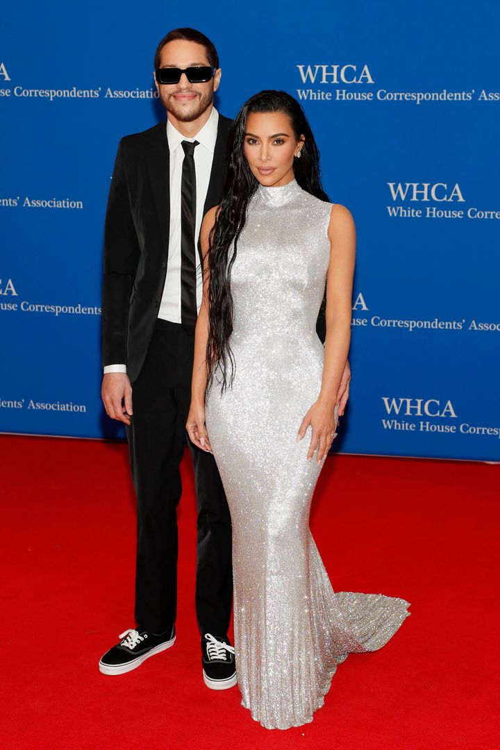 Davidson and Kardashian made their red carpet debut at this year's White House Correspondents' Dinner.