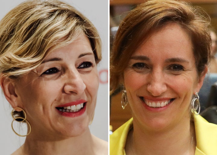 Yolanda Díaz y Mónica García.