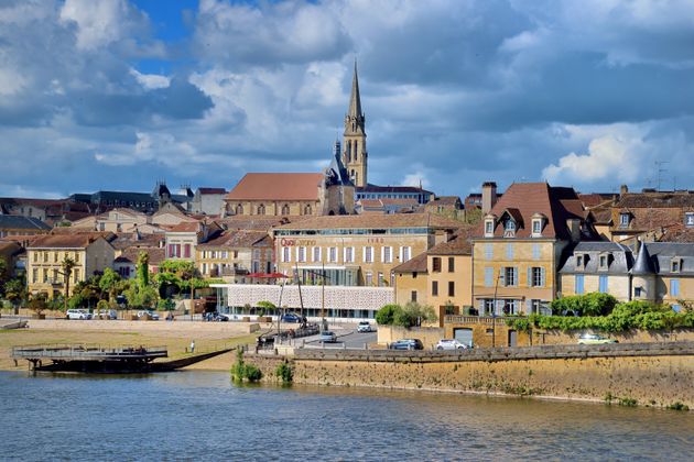 Une vue de Bergerac, en Dordogne.