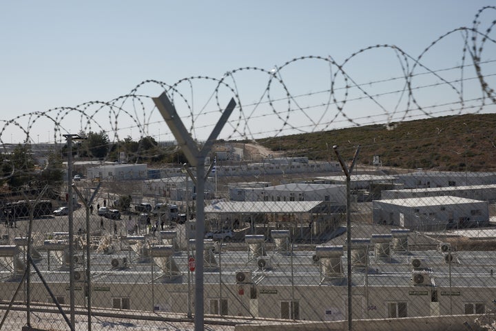 Σάμος. Η νέα Κλειστή Ελεγχόμενη Δομή για τη φιλοξενία αιτούντων άσυλο, στη θέση "Ζερβού", Παρασκευή 1 Οκτωβρίου 2021. (EUROKINISSI/ΓΡΑΦΕΙΟ ΤΥΠΟΥ ΠΡΩΘΥΠΟΥΡΓΟΥ/ΔΗΜΗΤΡΗΣ ΠΑΠΑΜΗΤΣΟΣ)