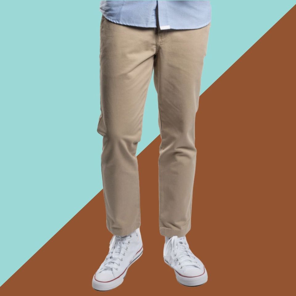 Perfectly fitted pants for short men