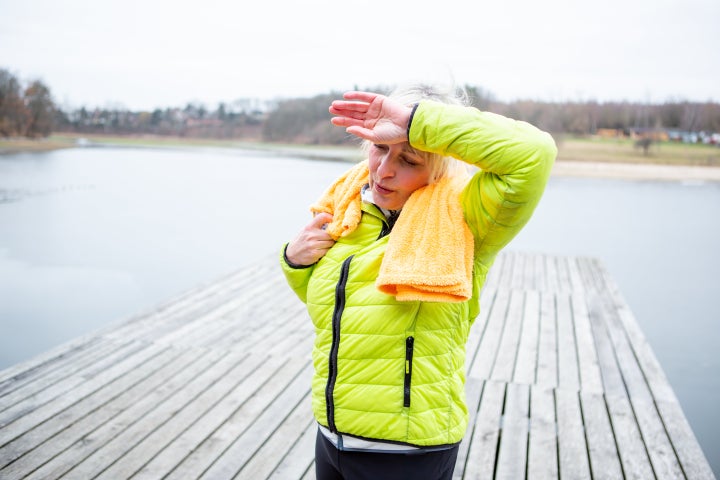 Workout in the winter