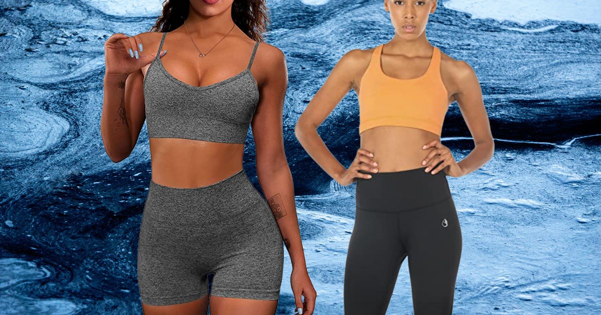 Workout Sets for Women Fashionable Sports Bra And Leggings Quick Dry And  Bare Sensation Yoga Outfits Activewear 