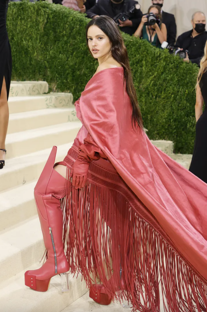 Rosalía, en la Gala Met 2021.